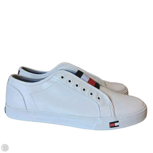Shoes Sneakers By Tommy Hilfiger In White, Size: 9.5