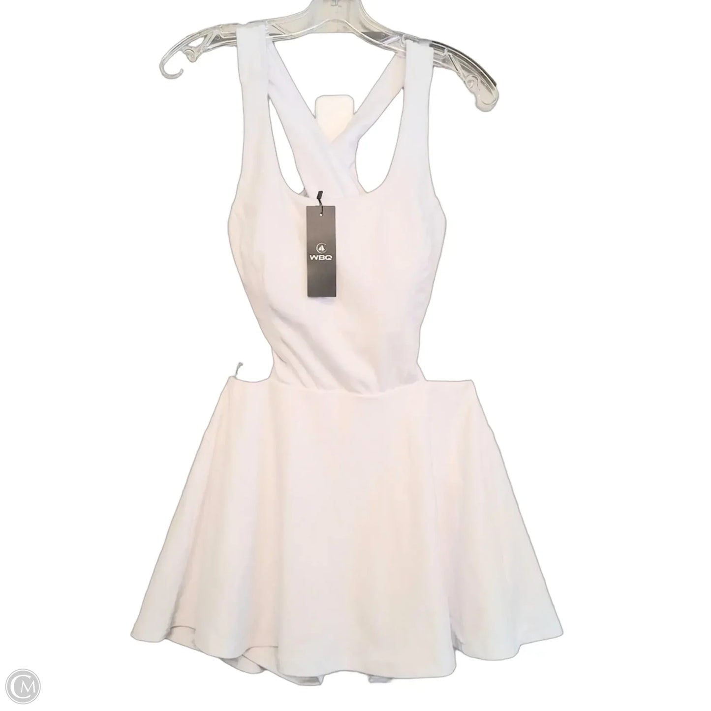 Athletic Dress By WBQ In White, Size: M