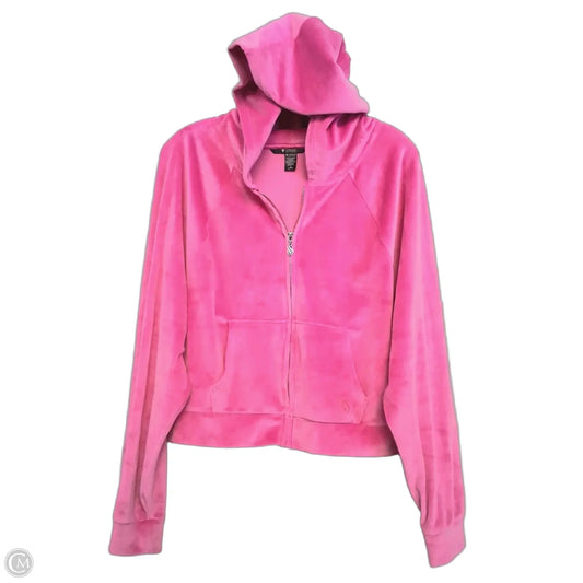 Athletic Jacket By Victorias Secret In Pink, Size: M