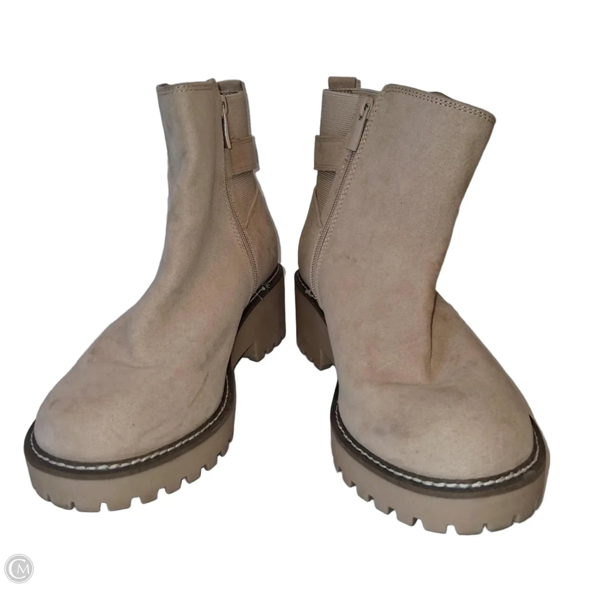 Boots Combat By Torrid In Tan, Size: 7.5 Wide
