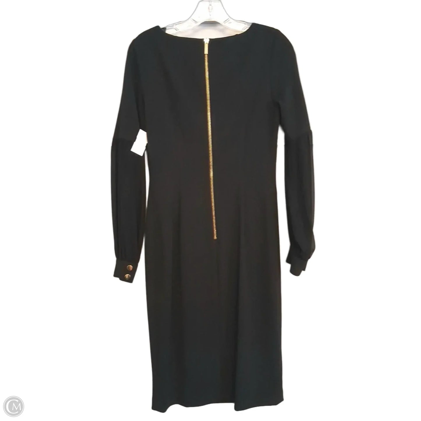Dress Work By Calvin Klein In Black, Size: S