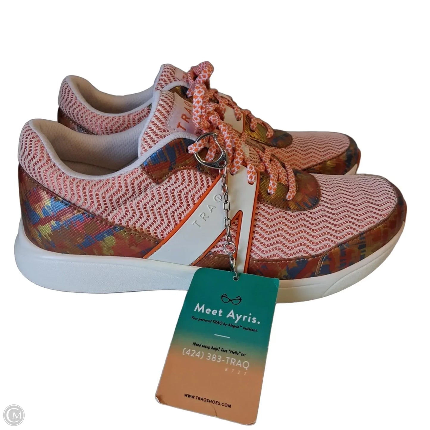 Shoes Athletic By Alegria In Orange, Size: 6.5
