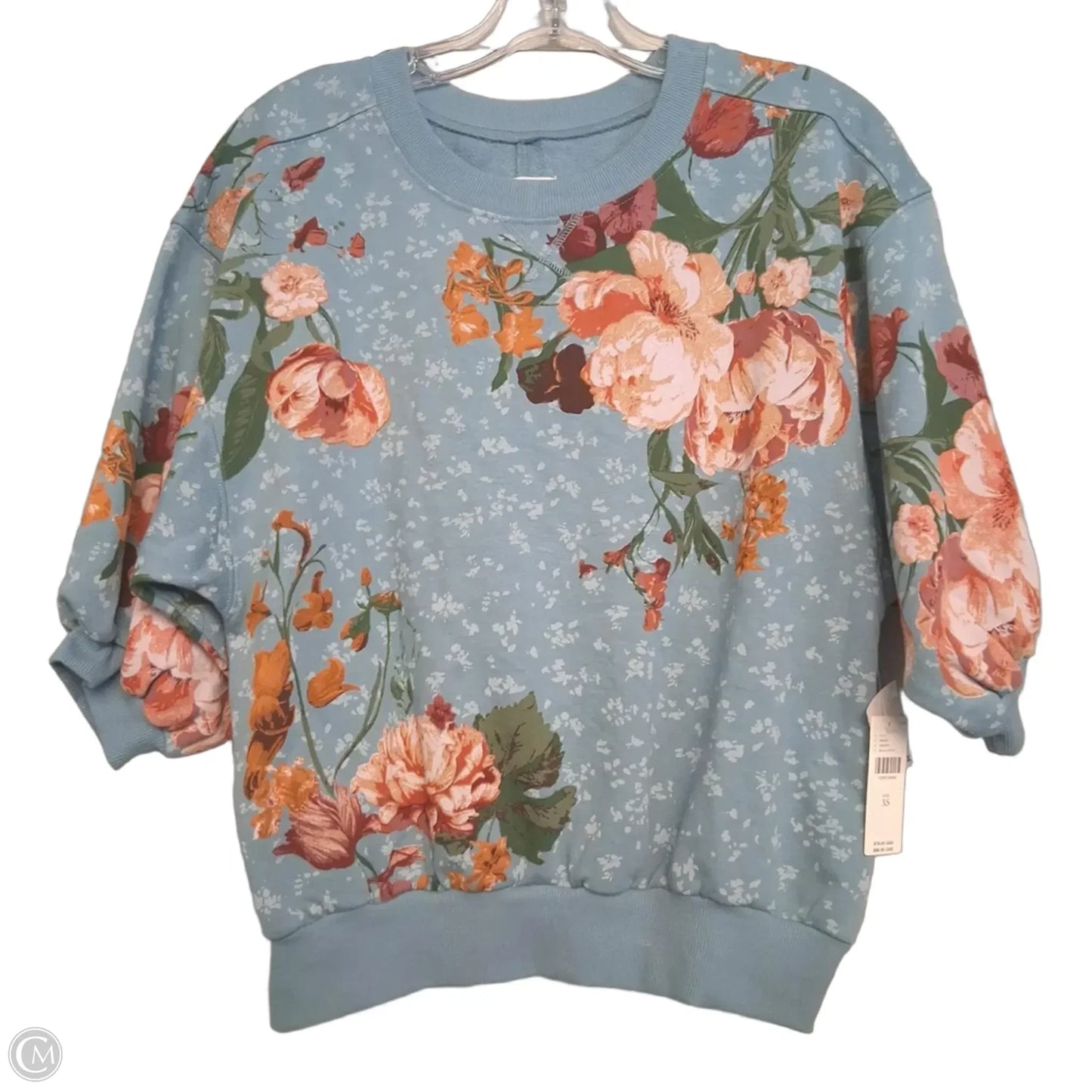Top Short Sleeve By Pilcro In Floral Print, Size: Xs