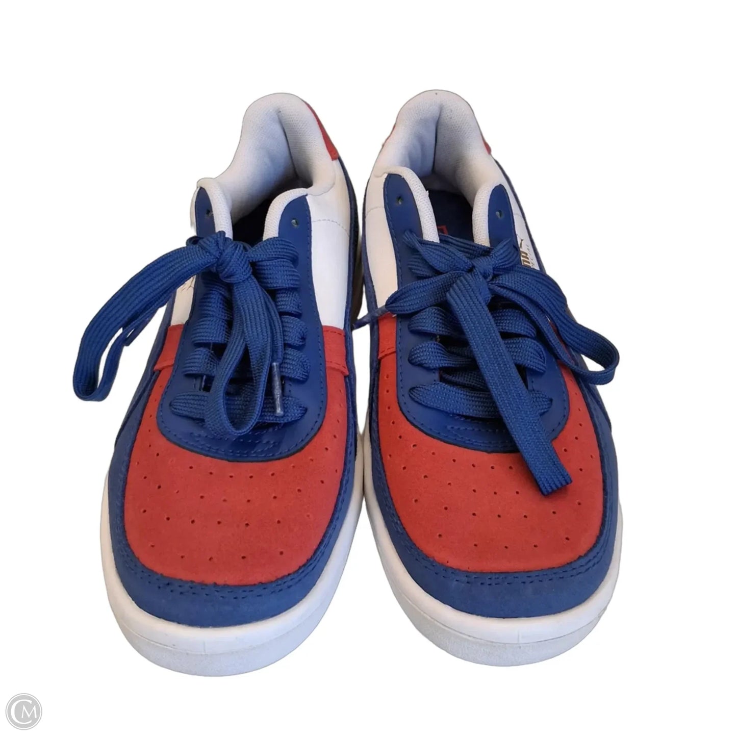 Shoes Athletic By Puma In Blue & Red, Size: 7.5