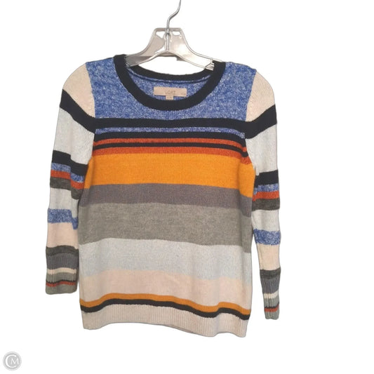 Sweater By Loft In Multi-colored, Size: S