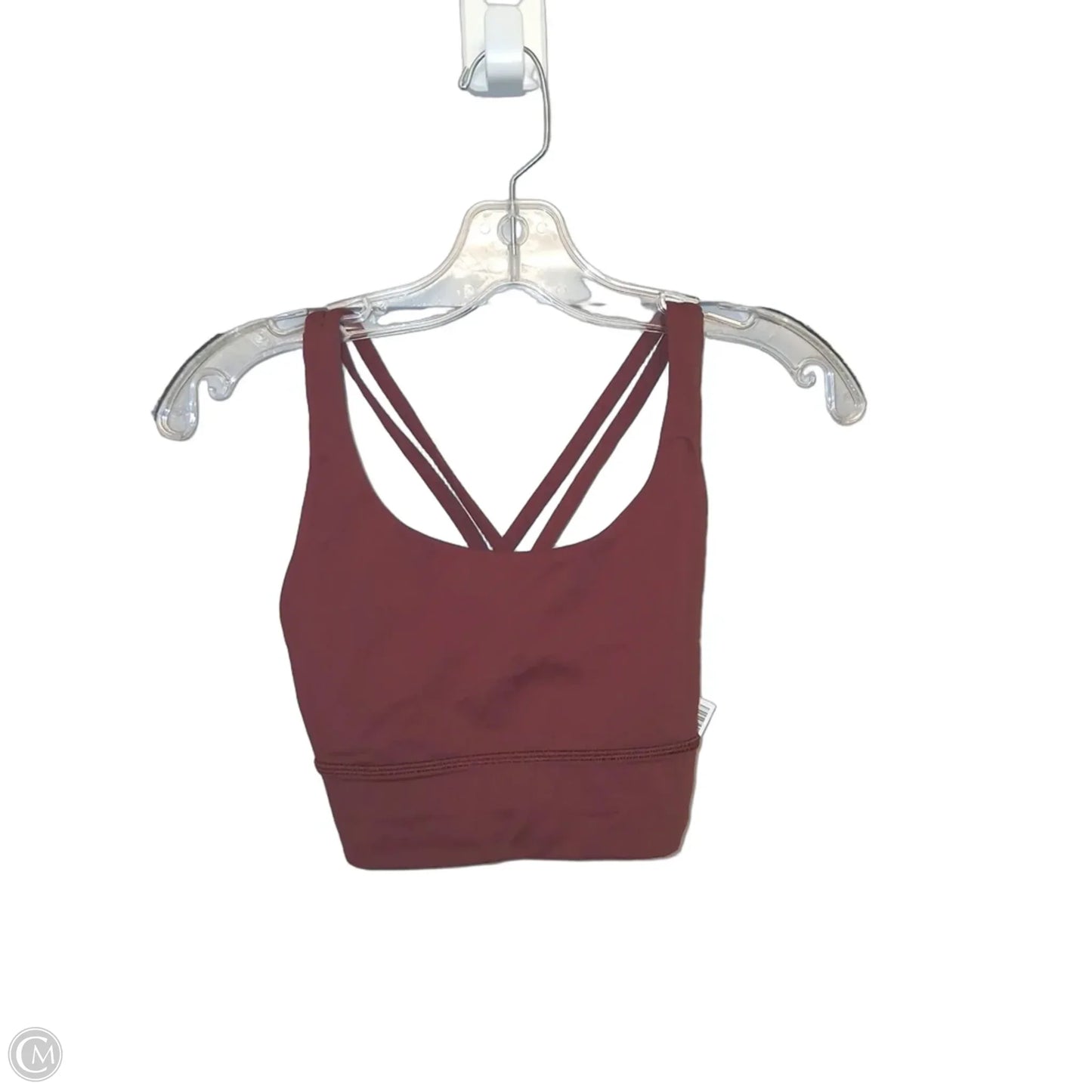 Athletic Bra By Lululemon In Red, Size: S