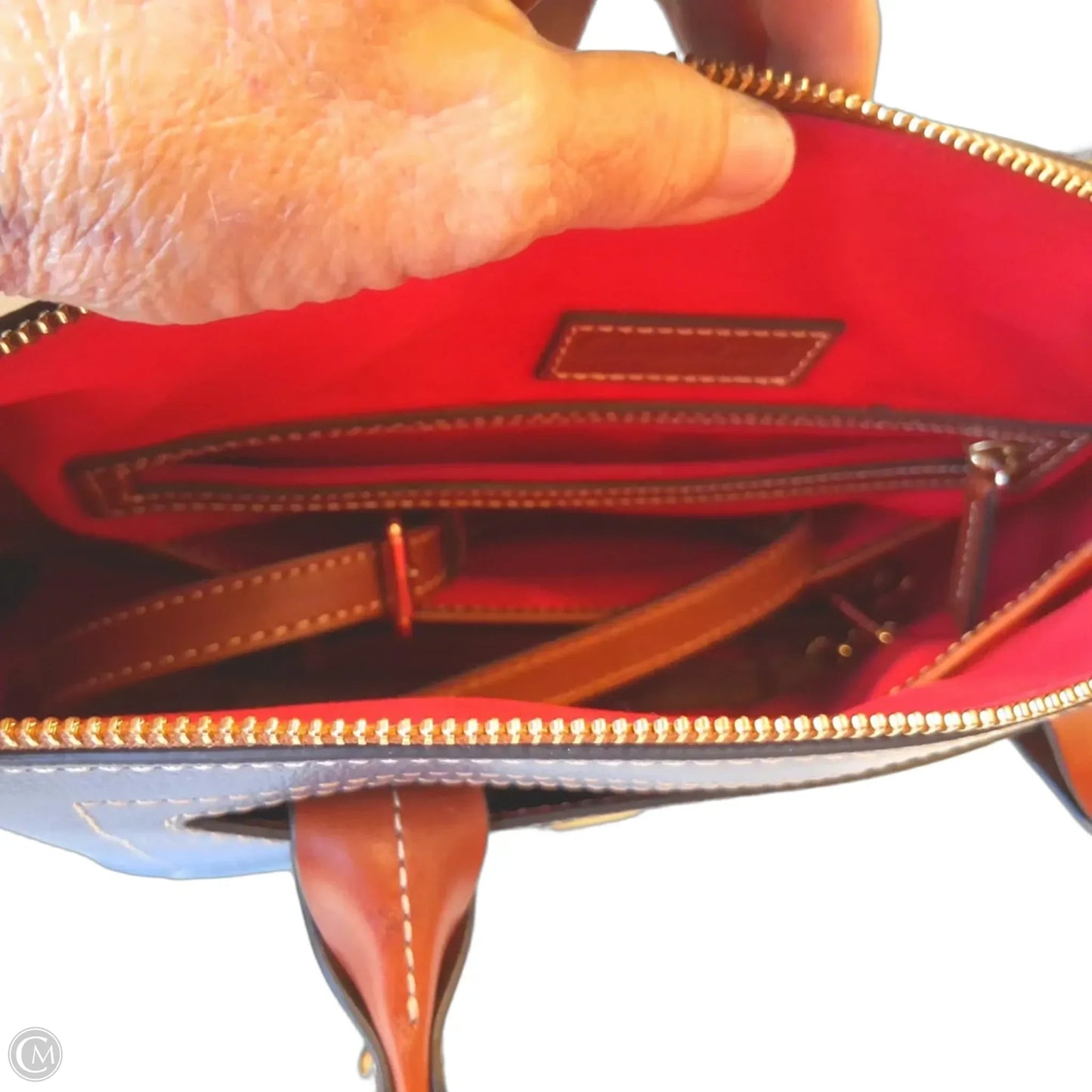 Handbag Designer By Dooney And Bourke, Size: Large