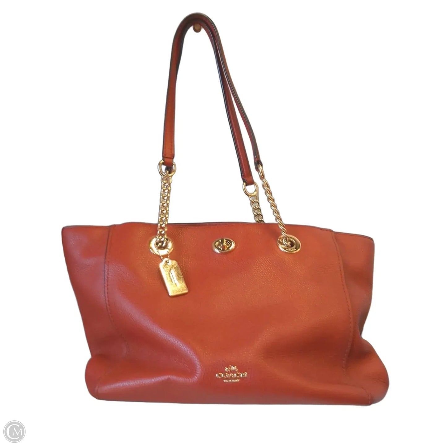 Handbag Designer By Coach, Size: Large