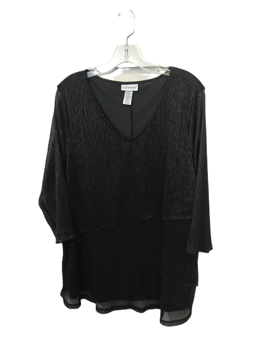 Top 3/4 Sleeve By Catherines  Size: 1x