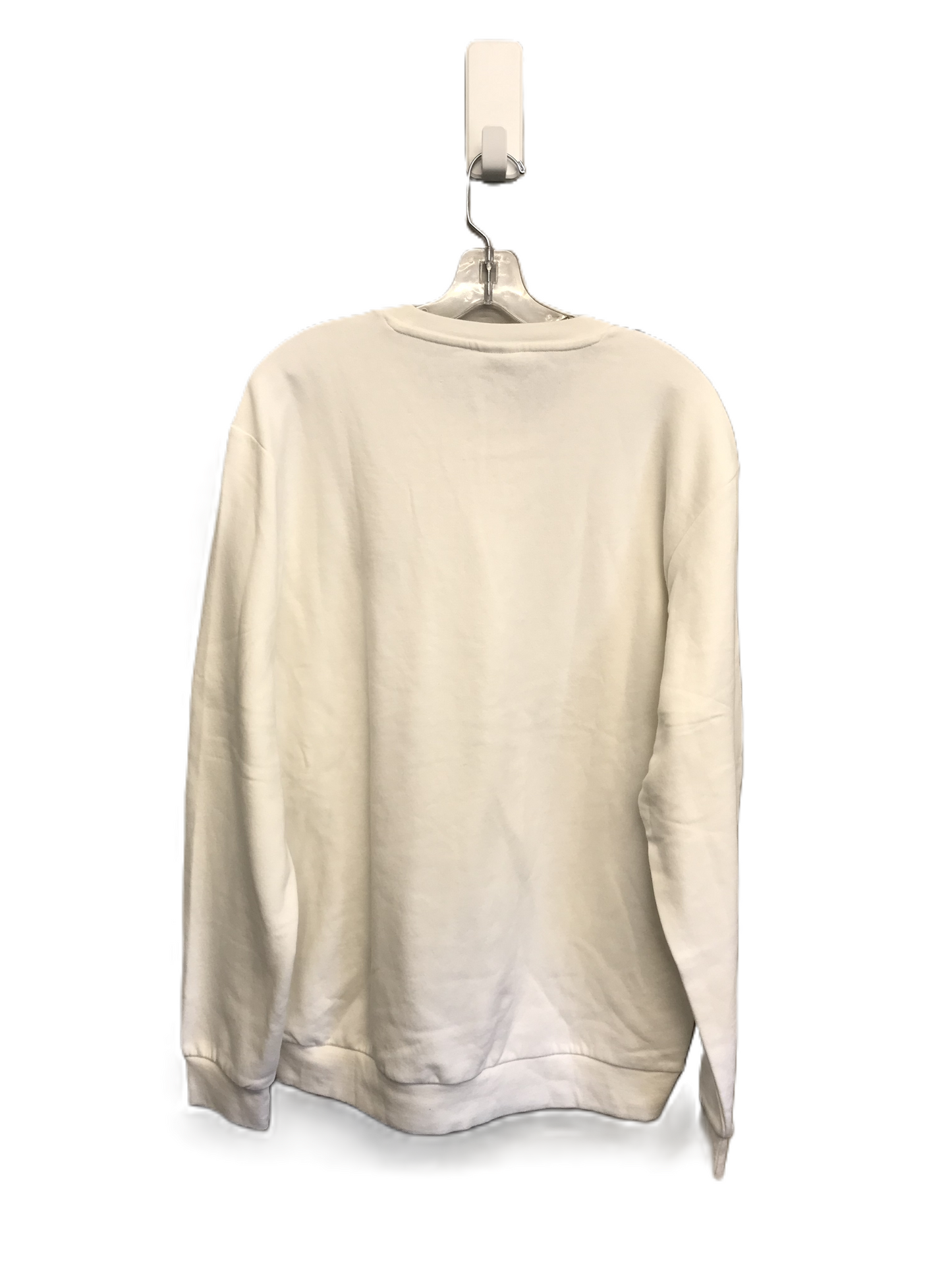 White Sweatshirt Crewneck By Adidas, Size: Xl