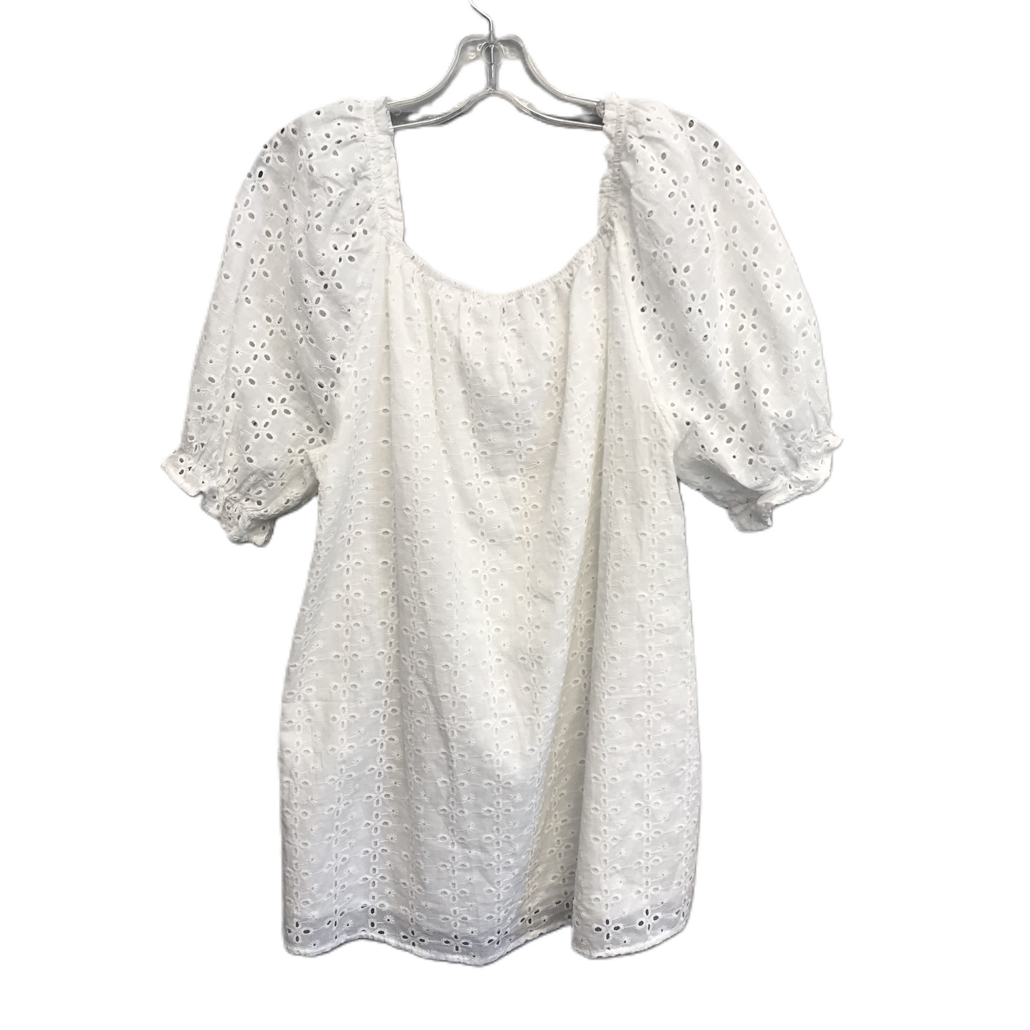 White Top Short Sleeve By Hayden La, Size: M