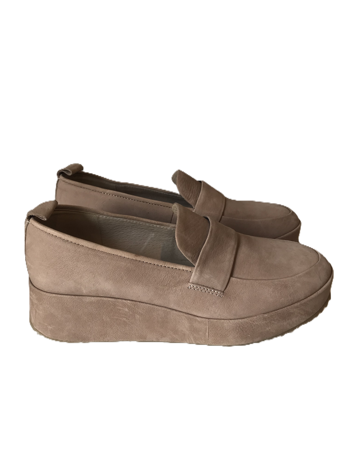 Tan Shoes Heels Platform By Eileen Fisher, Size: 8.5