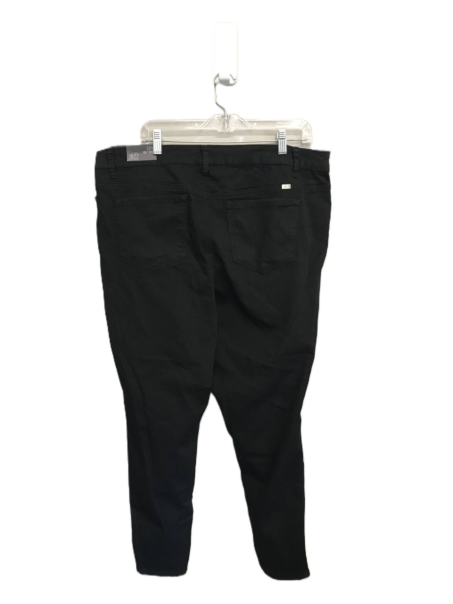 Black Pants Chinos & Khakis By 1822 Denim, Size: 20w