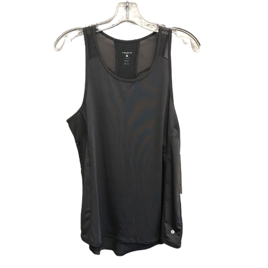 Grey Athletic Tank Top By Layer 8, Size: M