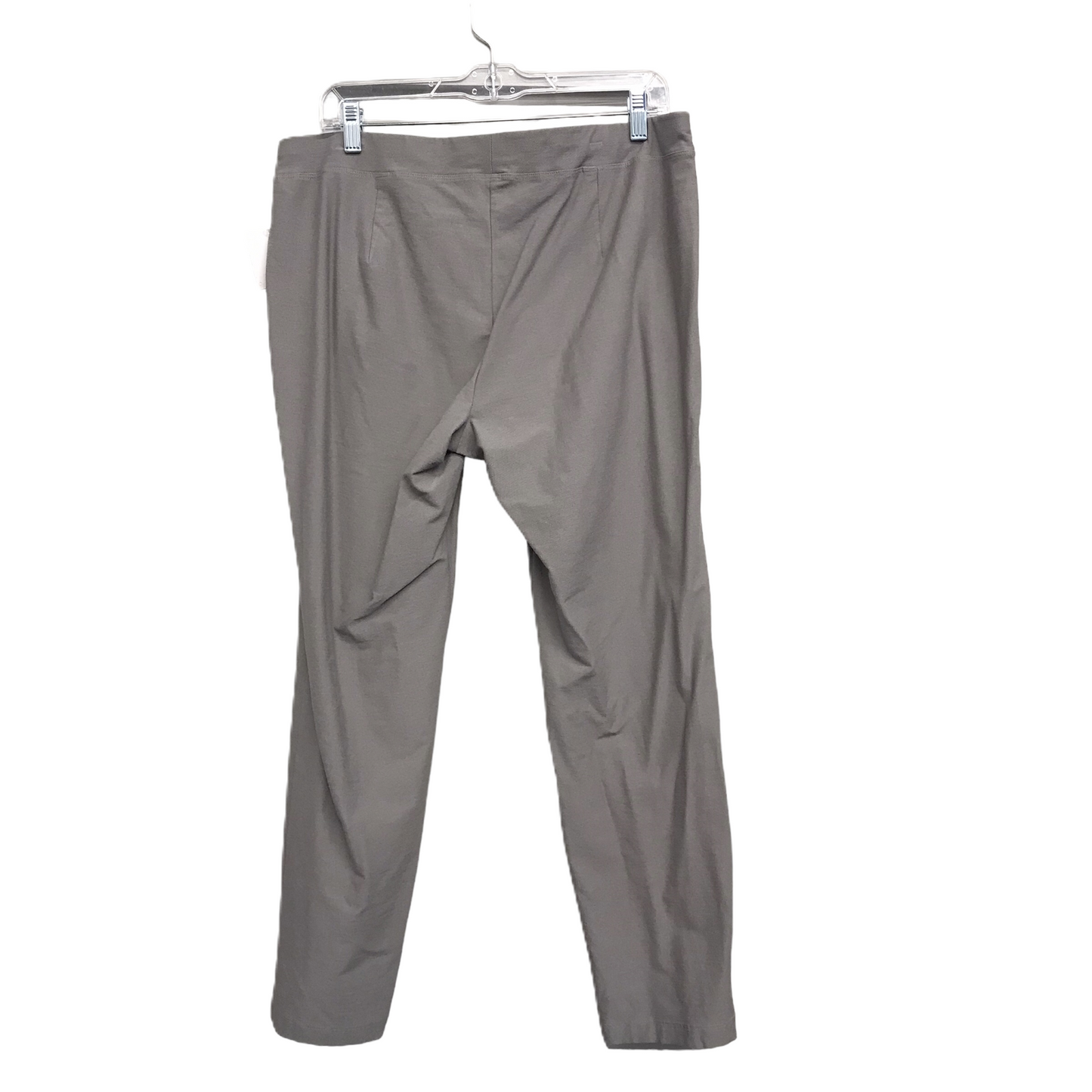 Pants Cropped By Eileen Fisher In Grey, Size: 12