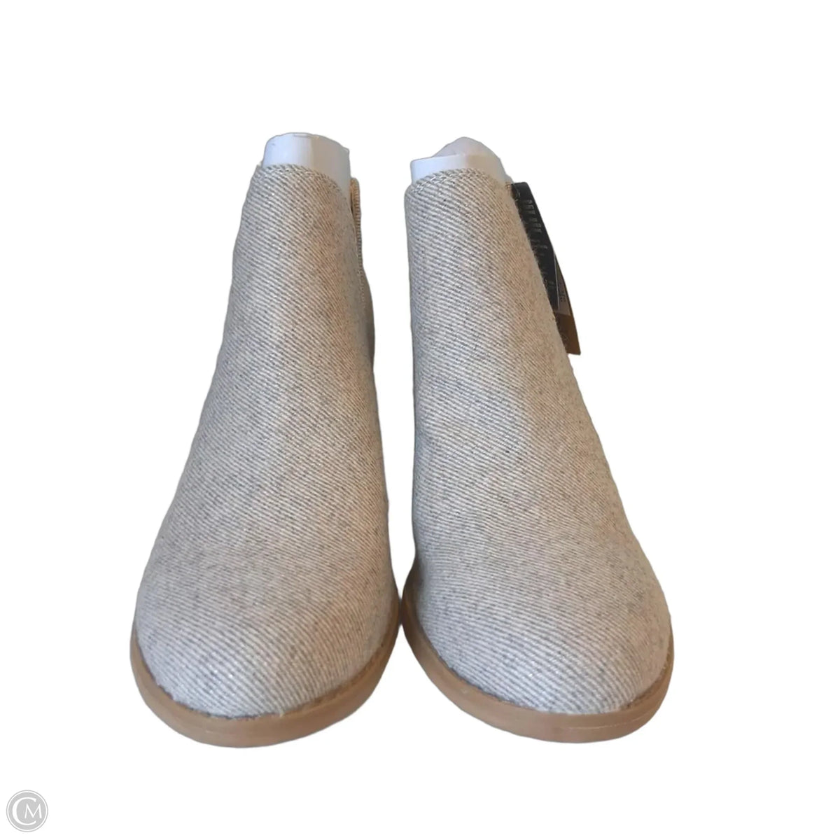 Boots Ankle Heels By Toms In Tan, Size: 7