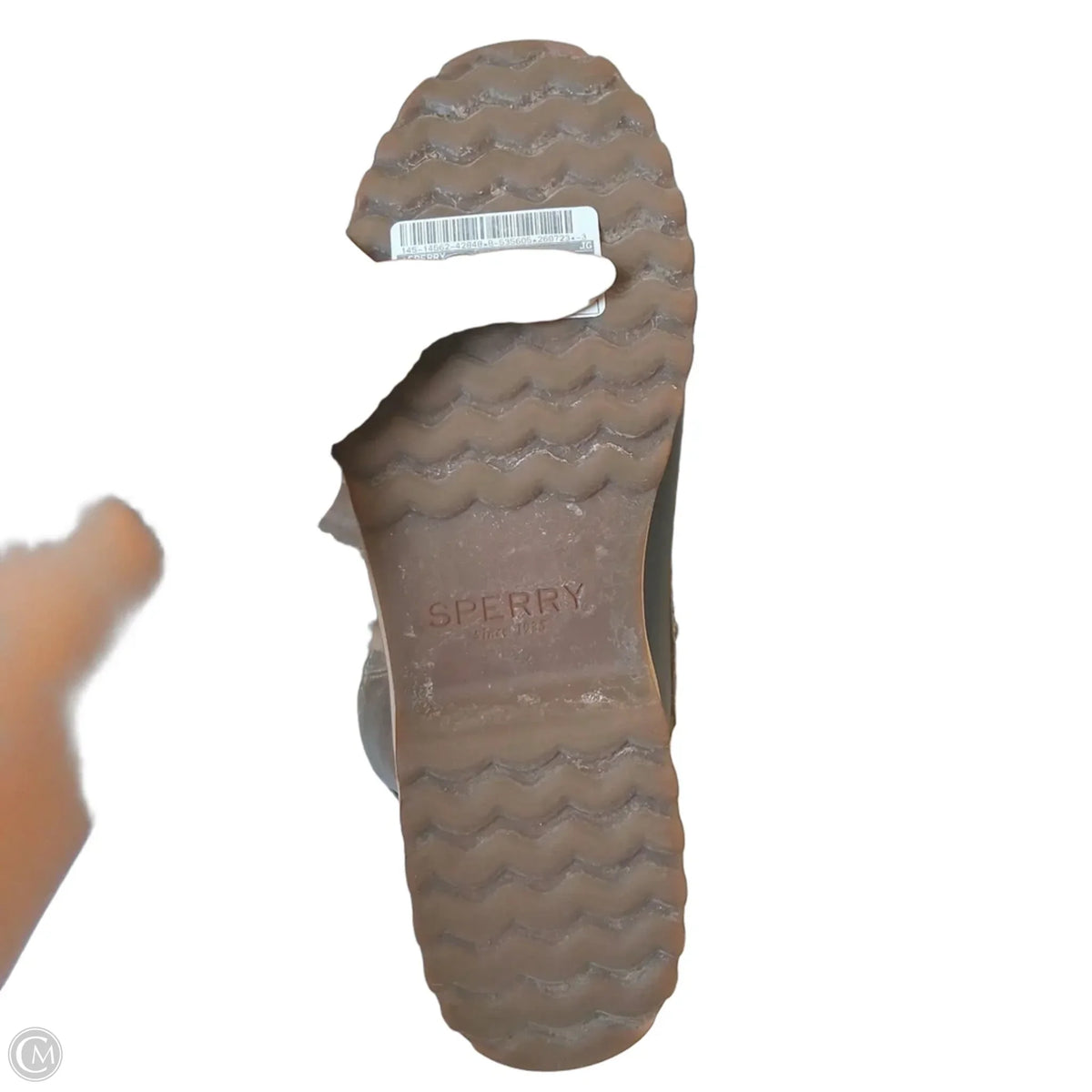 Boots Ankle Flats By Sperry In Brown, Size: 9.5