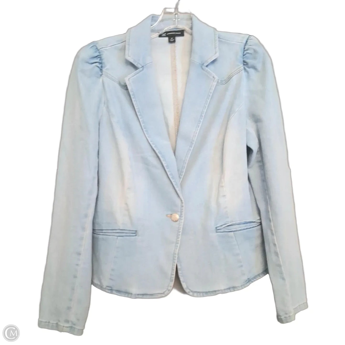 Blazer By Inc In Blue Denim, Size: M