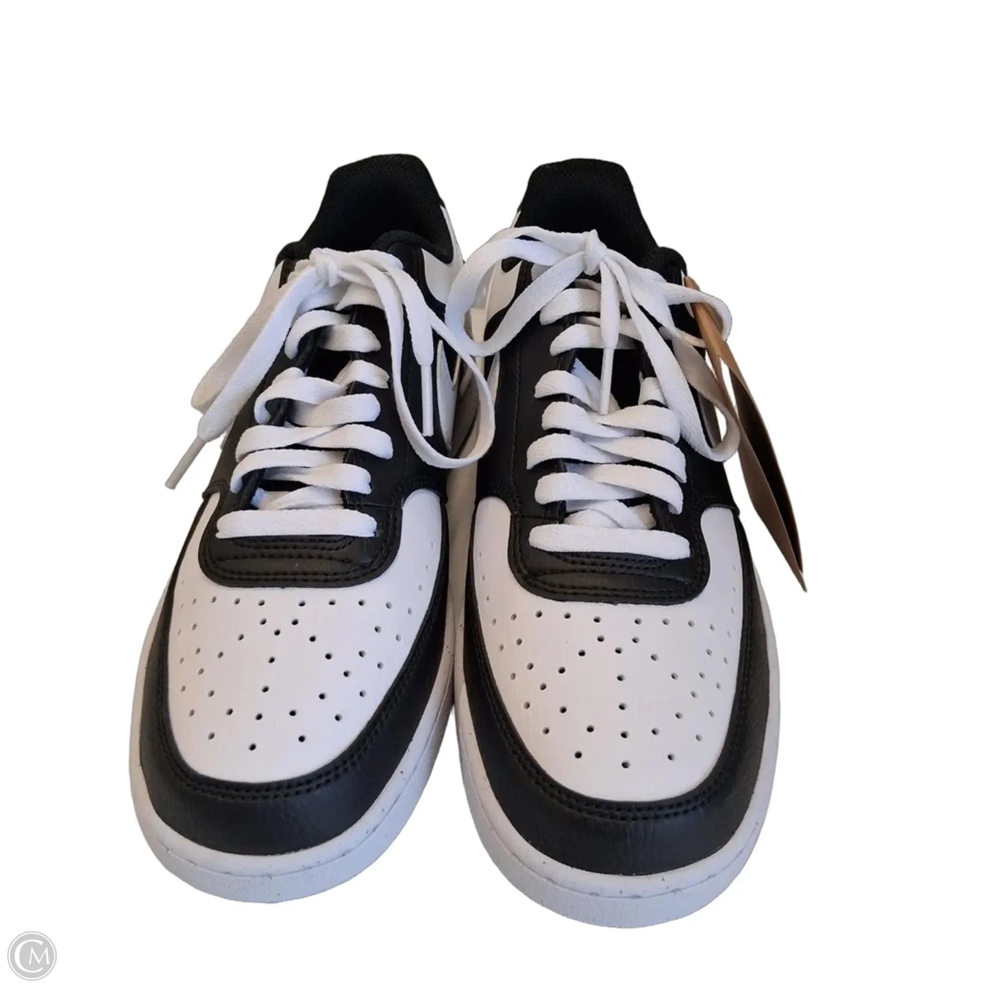 Shoes Sneakers By Nike In Black & White, Size: 9