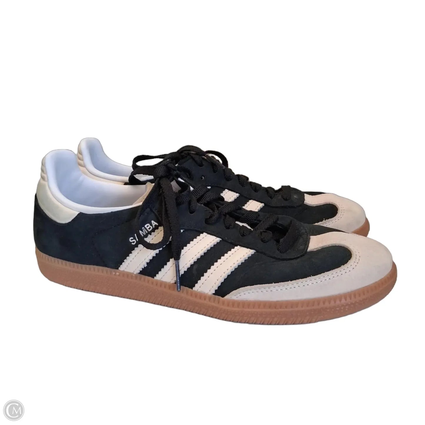 Shoes Sneakers By Adidas In Black & Cream, Size: 8