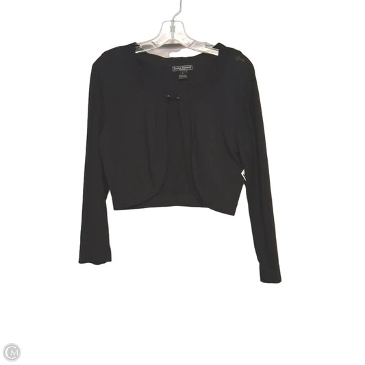 Sweater Cardigan By Jessica Howard In Black, Size: M