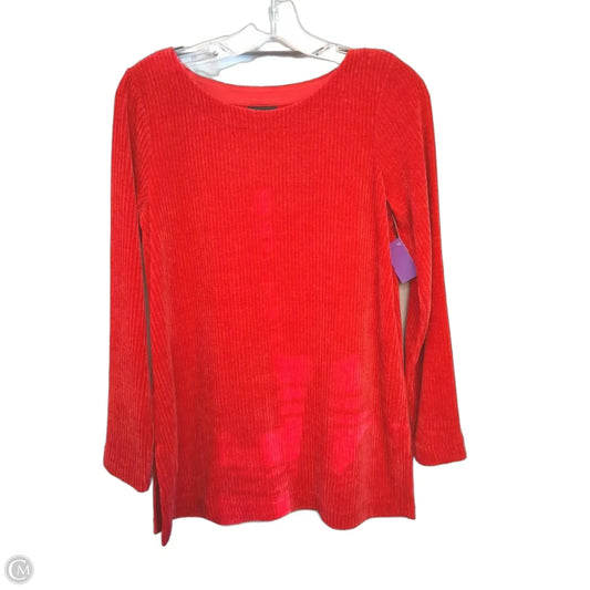 Sweater By J. Jill In Red, Size: Xs