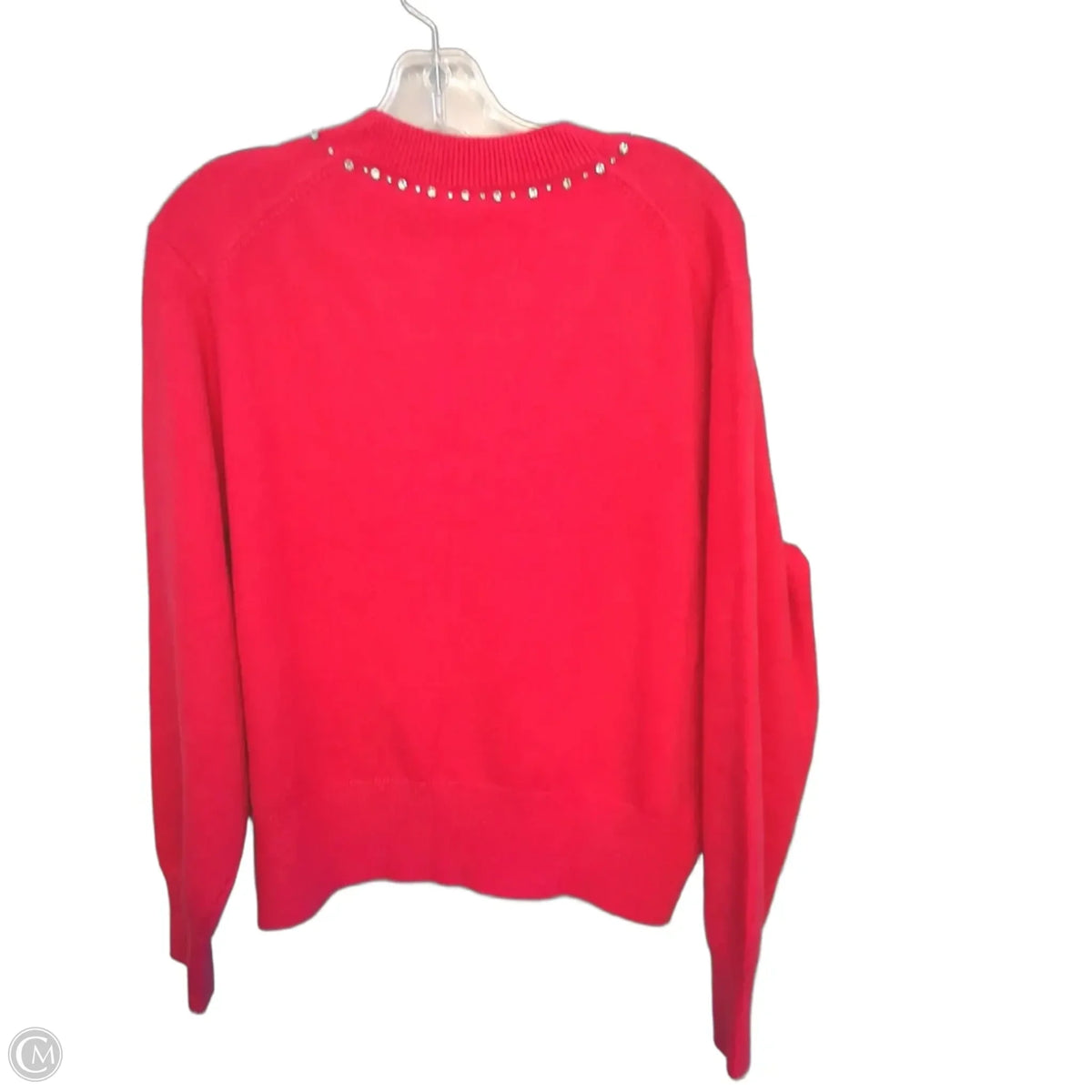 Sweater Designer By Kate Spade In Pink, Size: Xl