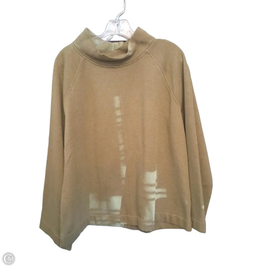 Sweatshirt Collar By J. Jill In Green, Size: L