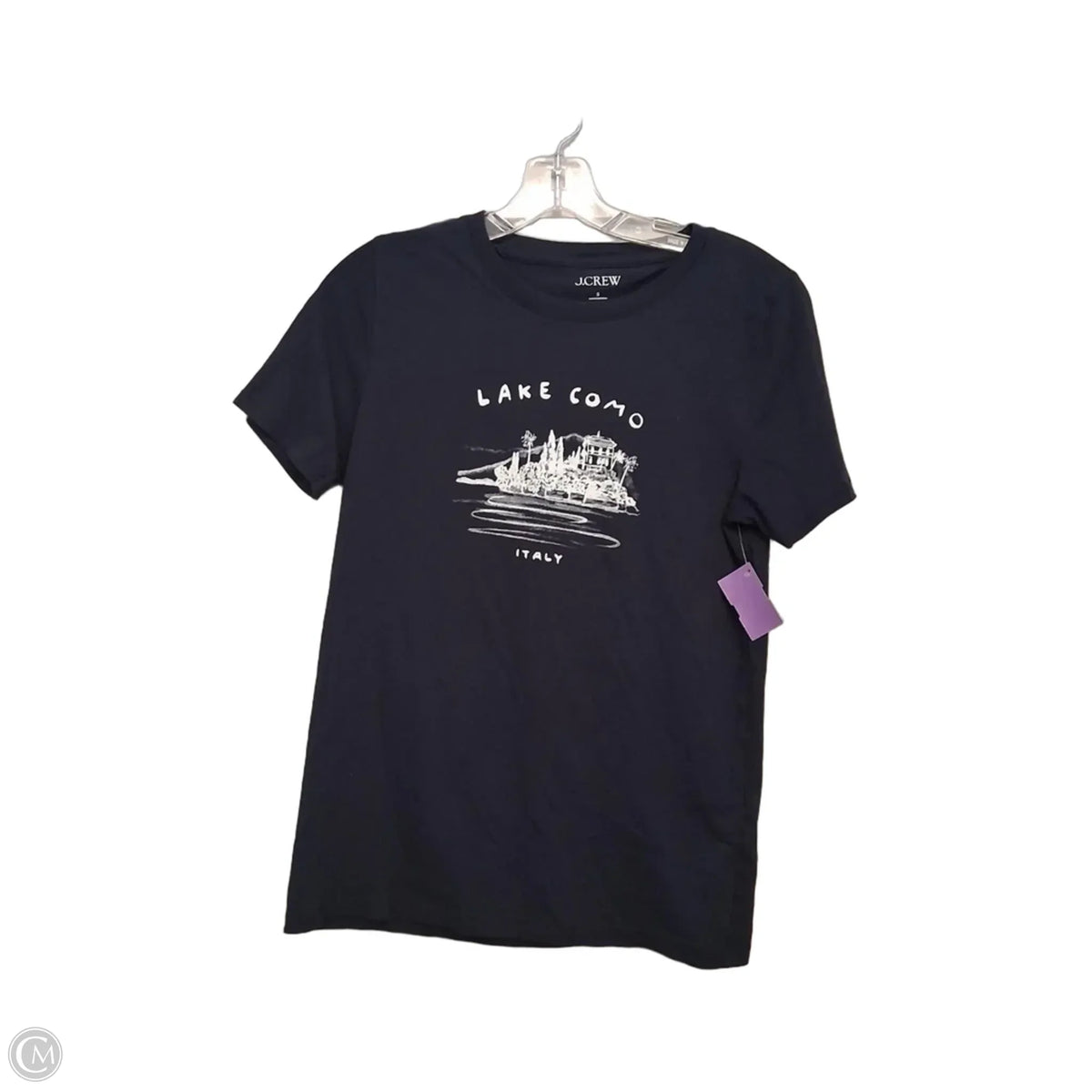 Top Short Sleeve Basic By J. Crew In Navy, Size: S
