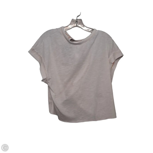 Top Short Sleeve By Shein In White, Size: Xs