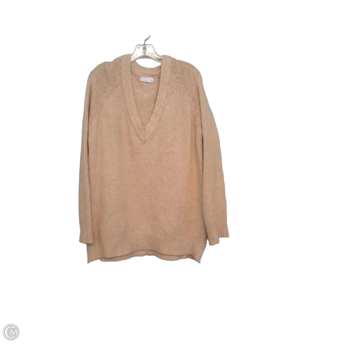 Sweater By Bershka In Tan, Size: M