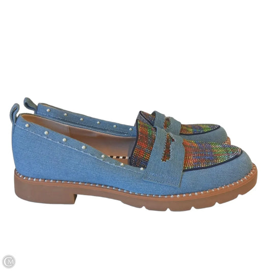 Shoes Flats By Betsey Johnson In Multi-colored, Size: 10
