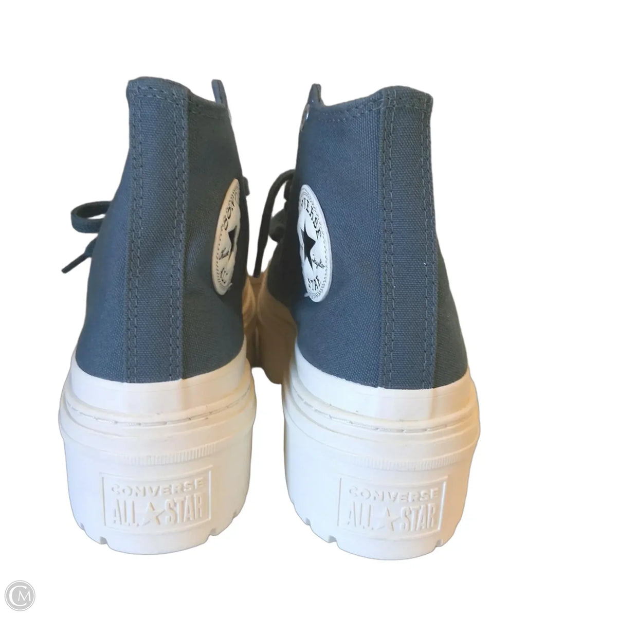 Shoes Sneakers By Converse In Teal, Size: 9