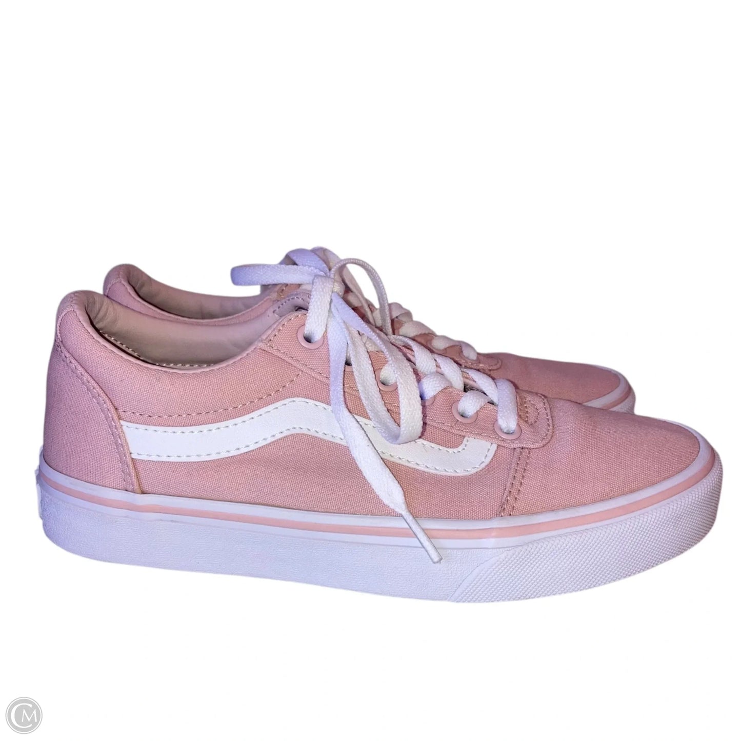 Shoes Sneakers By Vans In Pink, Size: 7.5