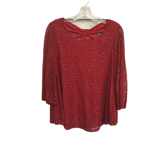 Top Long Sleeve By Dressbarn  Size: S