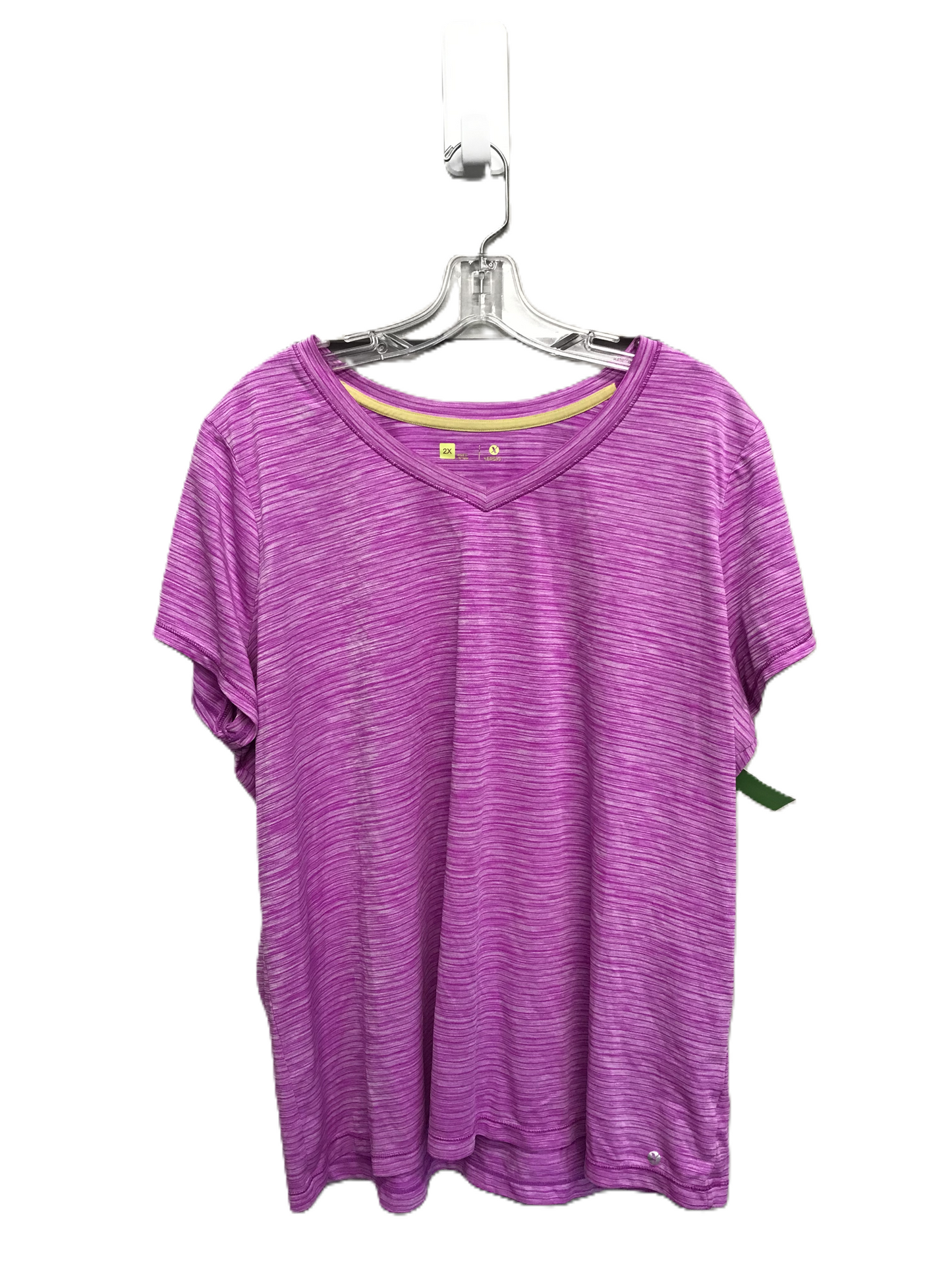 Athletic Top Short Sleeve By Xersion  Size: 2x