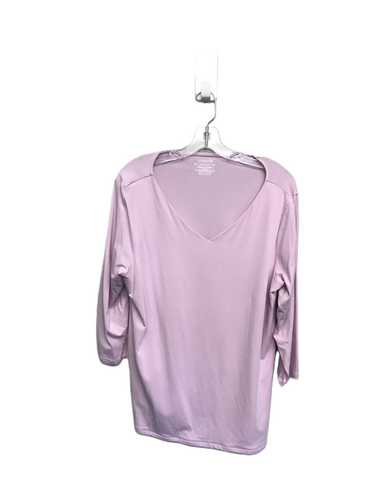 Top Long Sleeve By Chicos  Size: L