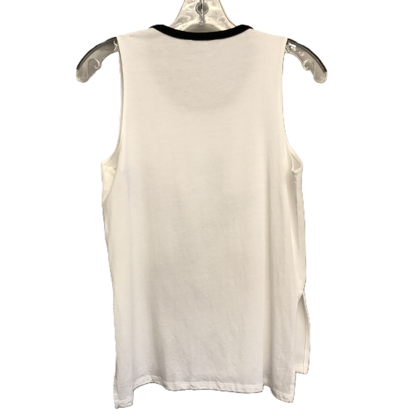 White Top Sleeveless By Zara, Size: S