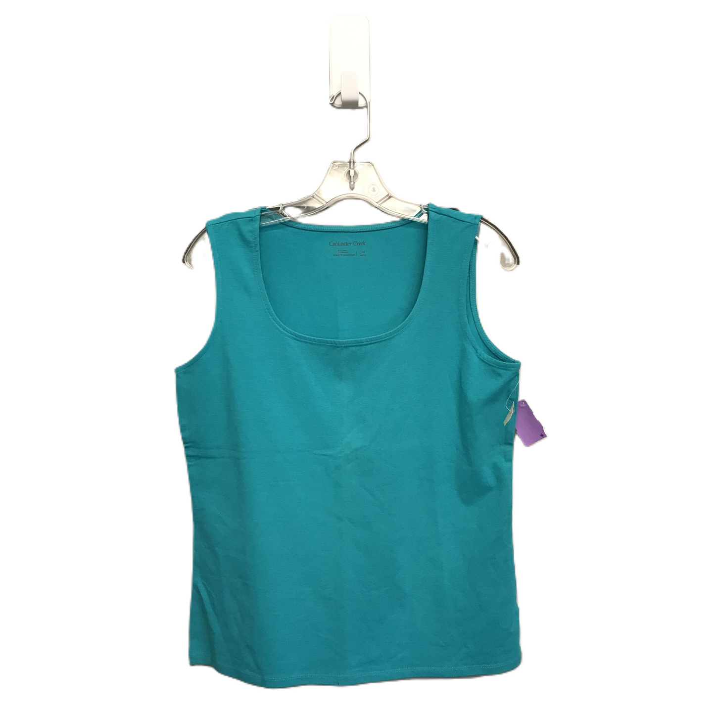 Blue Tank Top By Coldwater Creek, Size: M