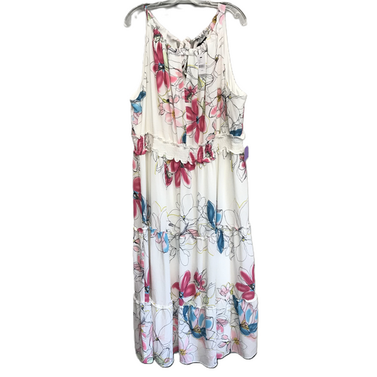 Floral Print Dress Casual Maxi By Lane Bryant, Size: 4x