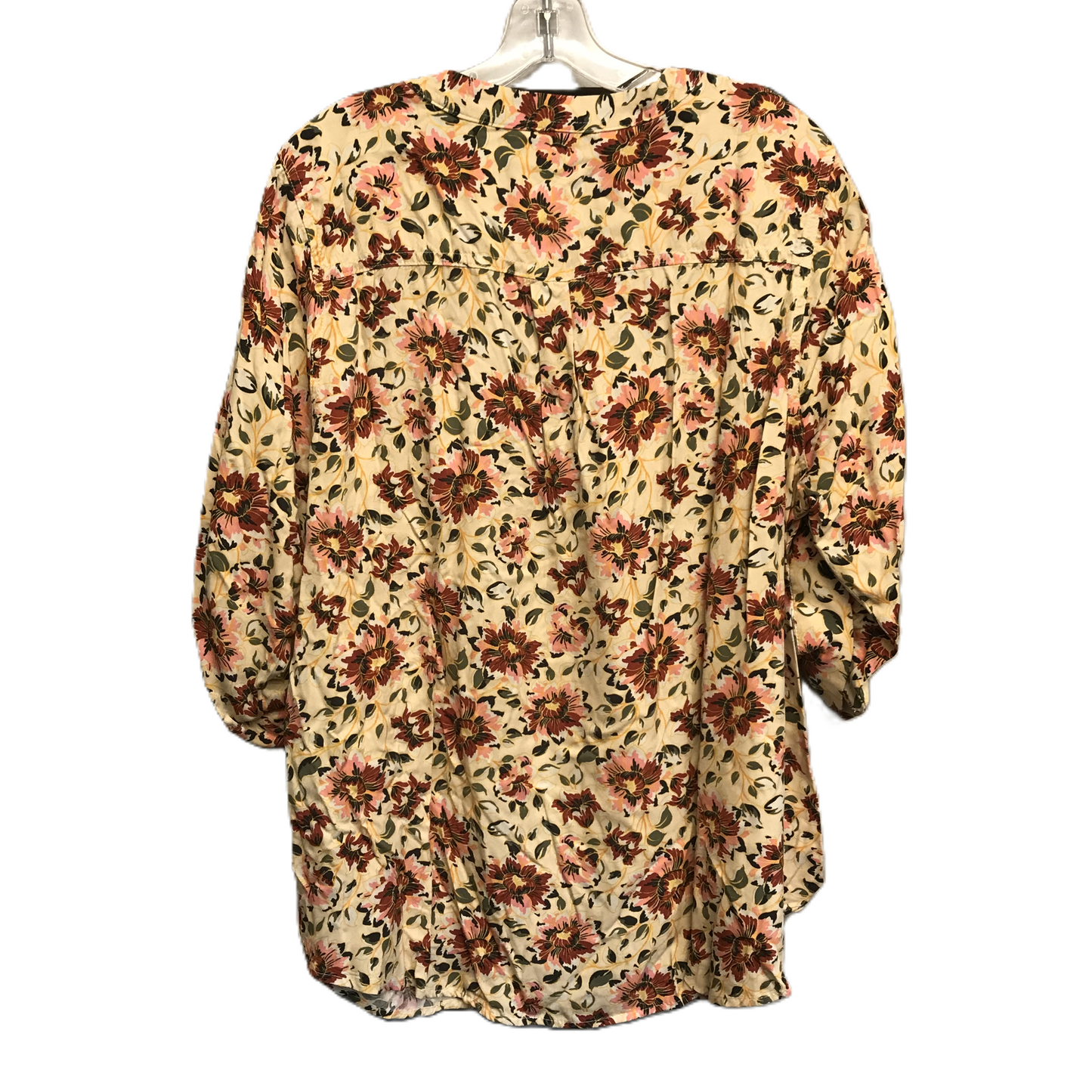 Floral Print Top Long Sleeve By Torrid, Size: 2x