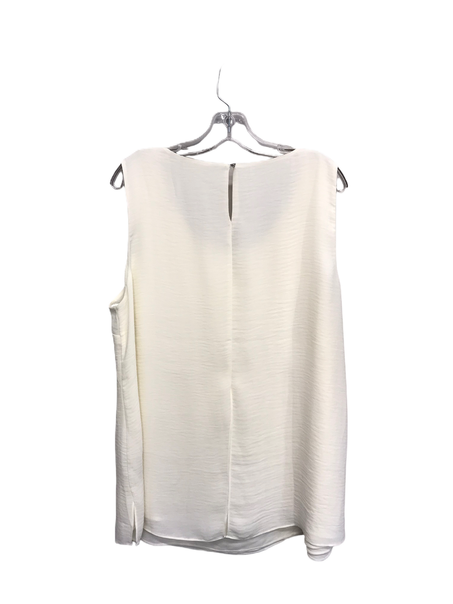 Cream Top Sleeveless By Soft Surroundings, Size: 1x