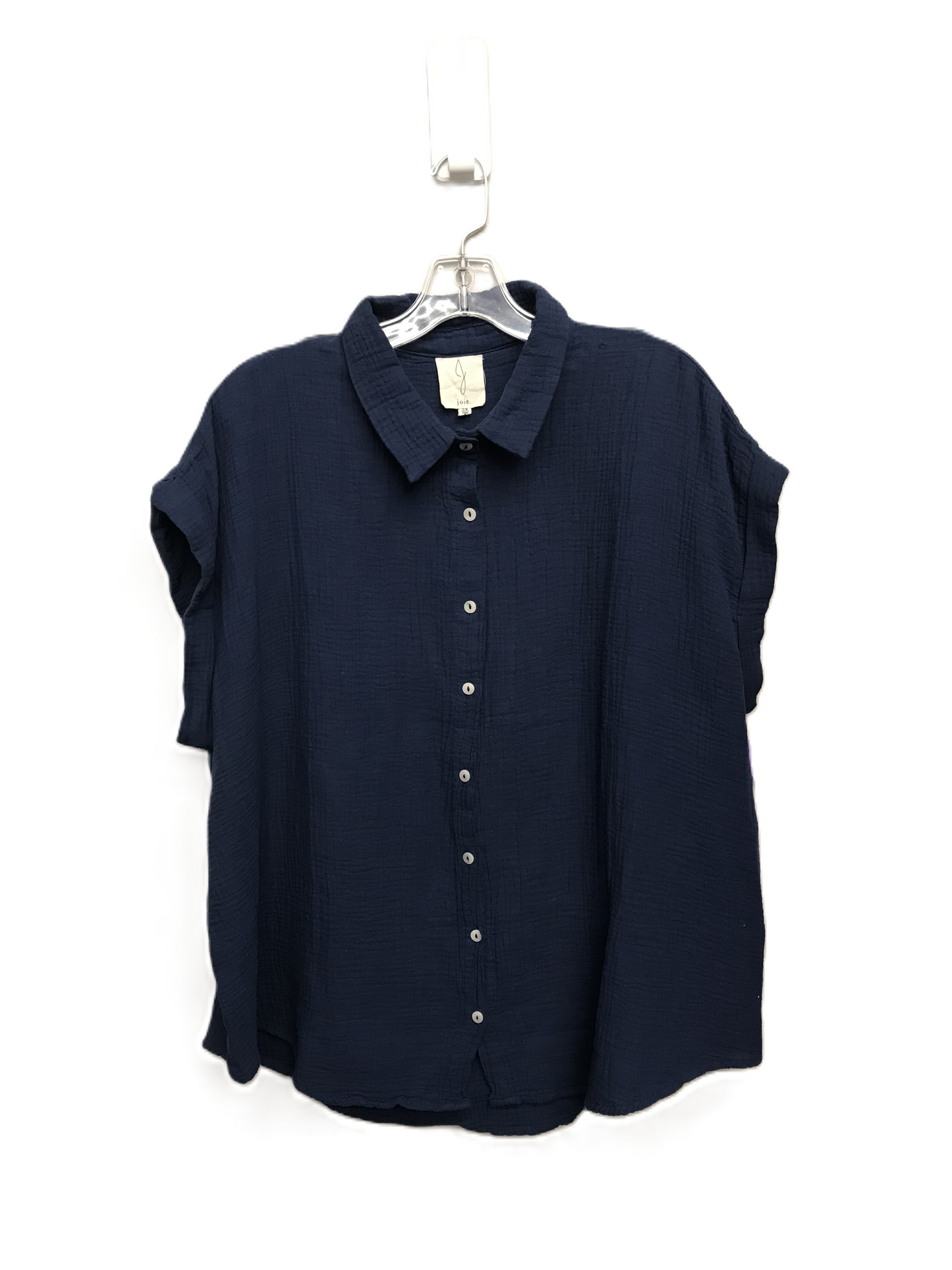 Blue Top Short Sleeve By Joie, Size: 2x