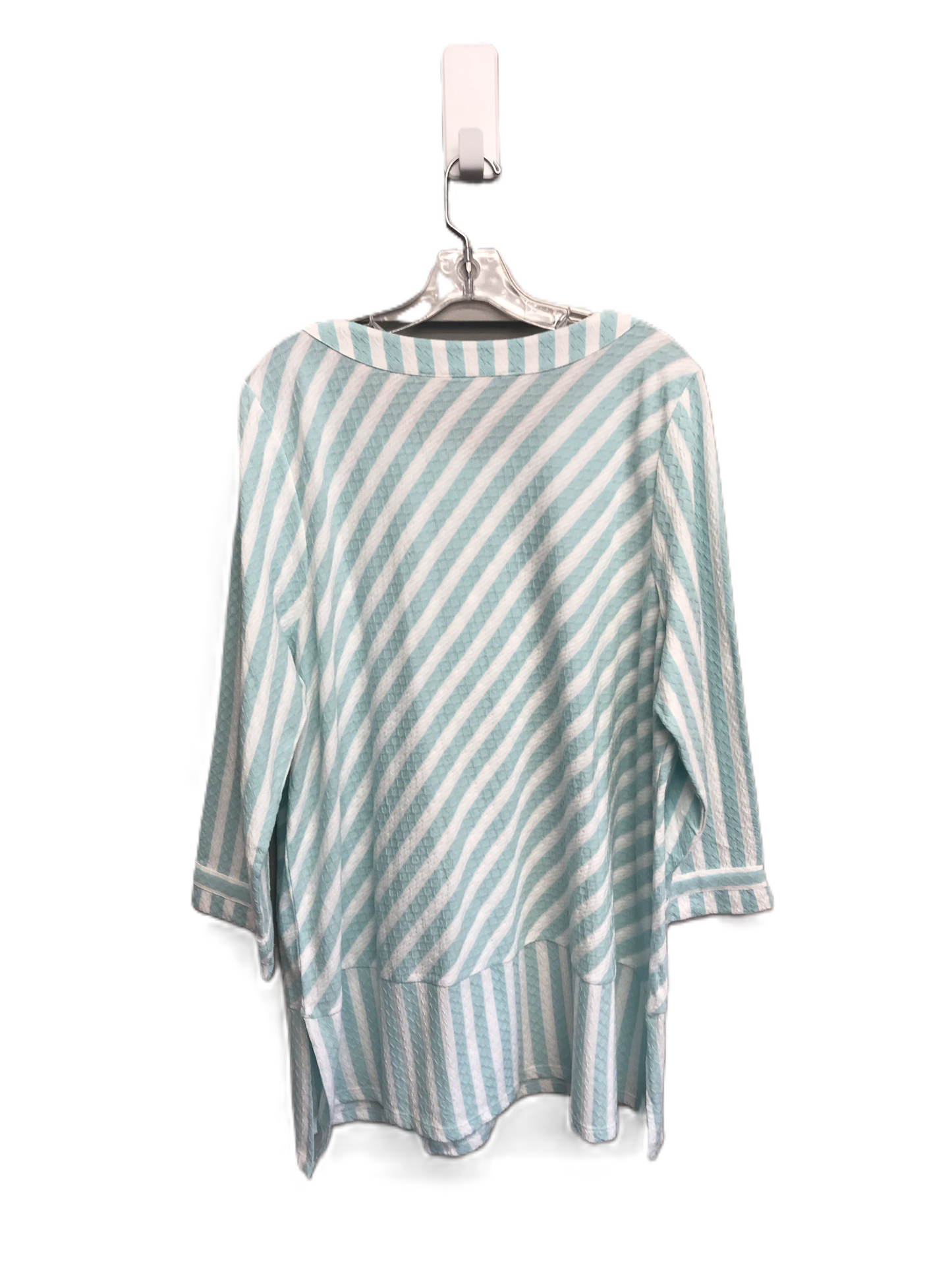 Striped Pattern Top Long Sleeve By Soft Surroundings, Size: 1x