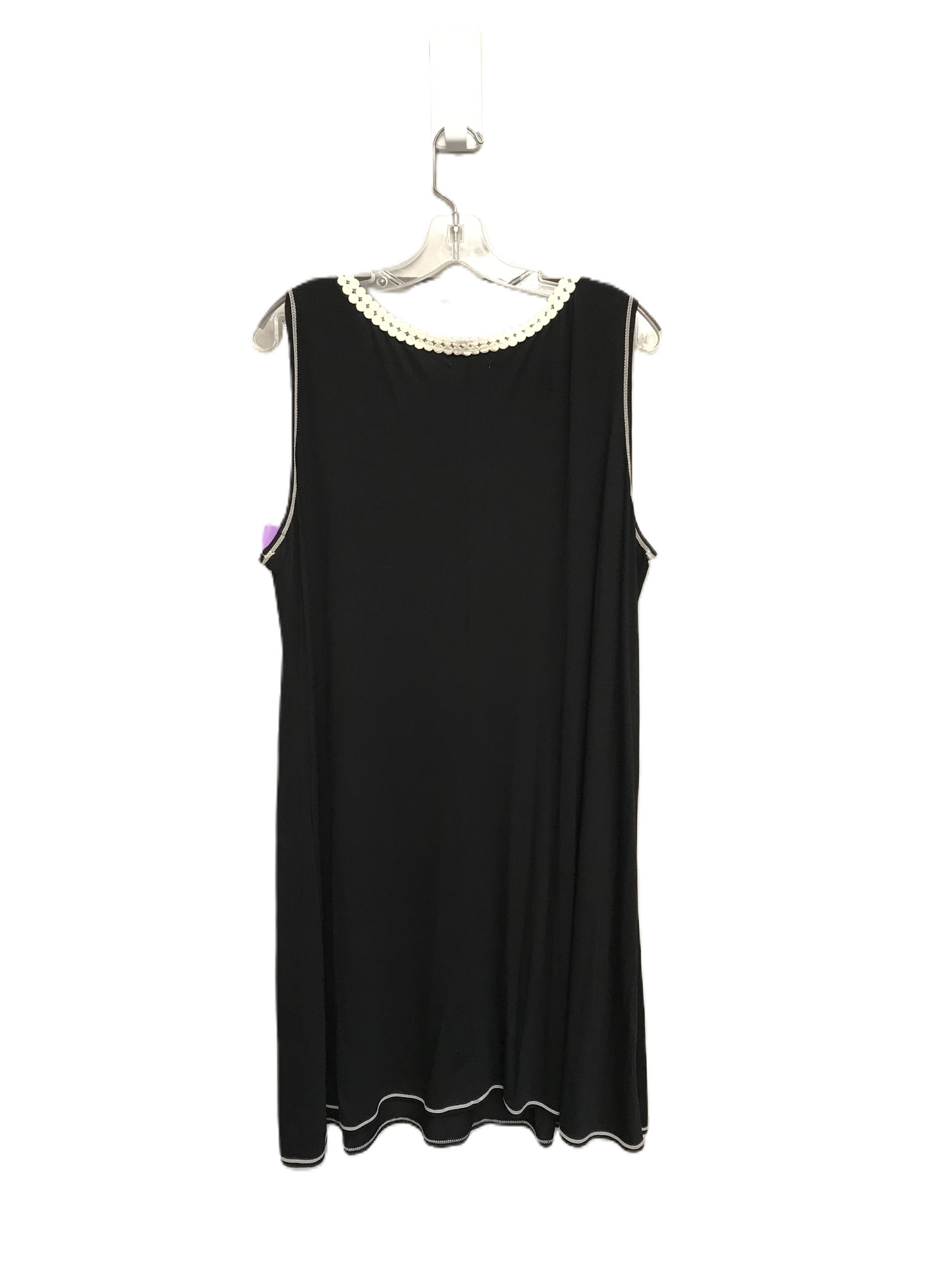 Black Dress Casual Short By Max Studio, Size: 1x