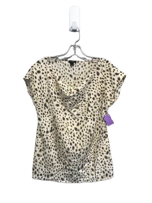 Animal Print Top Sleeveless By Ann Taylor, Size: Xs