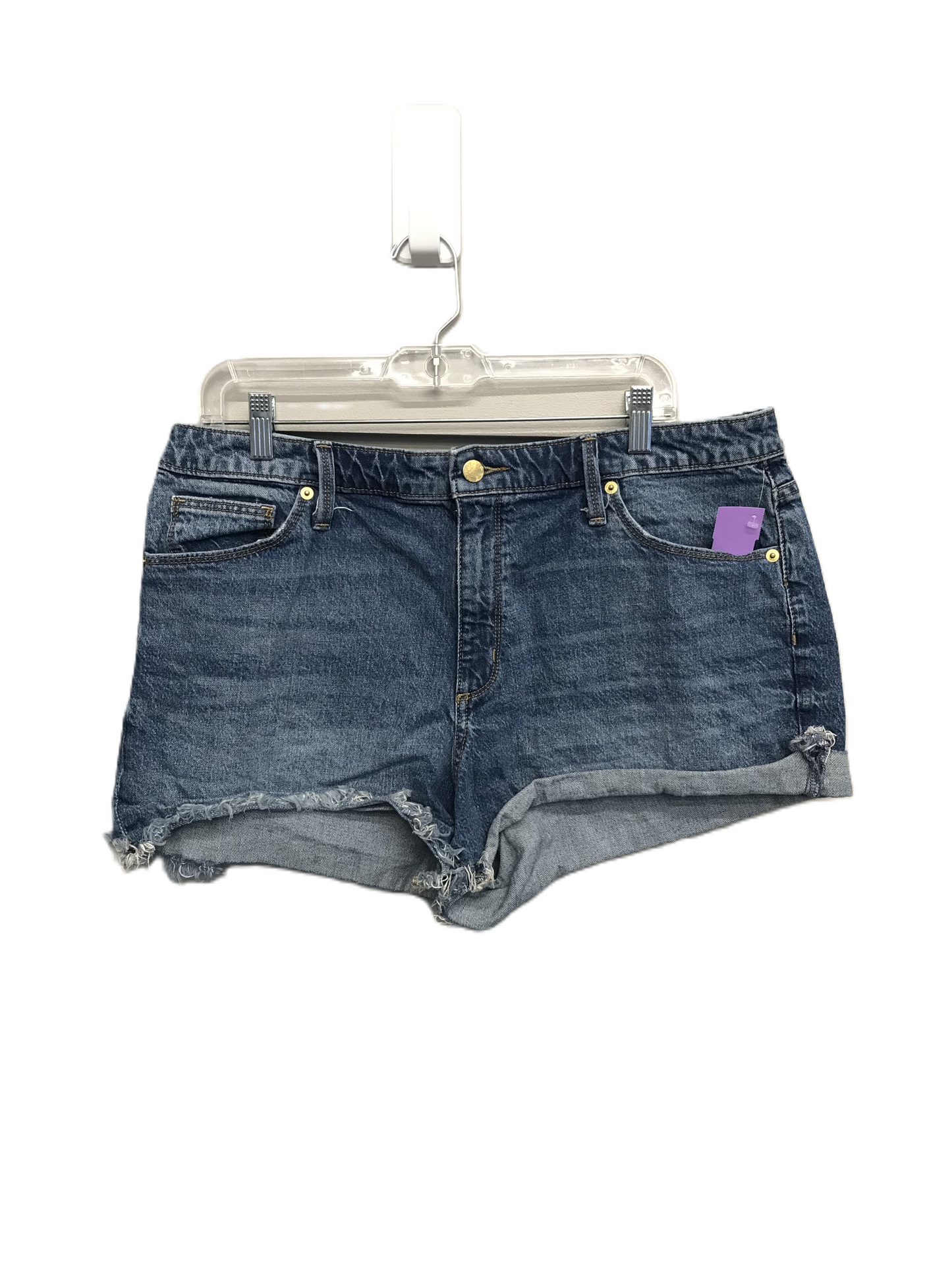 Blue Denim Shorts By Universal Thread, Size: 16