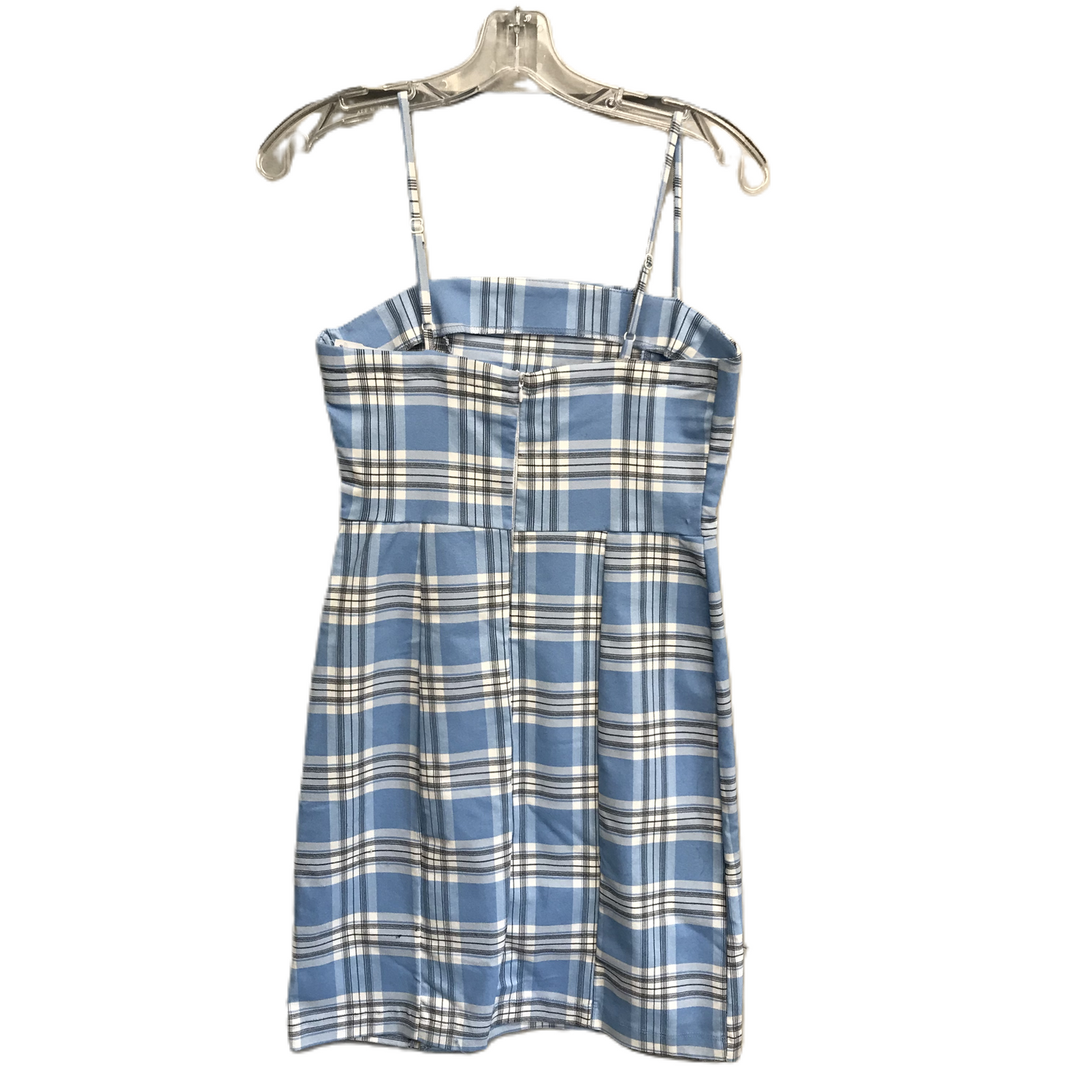 Plaid Pattern Dress Casual Short By Altard State, Size: M