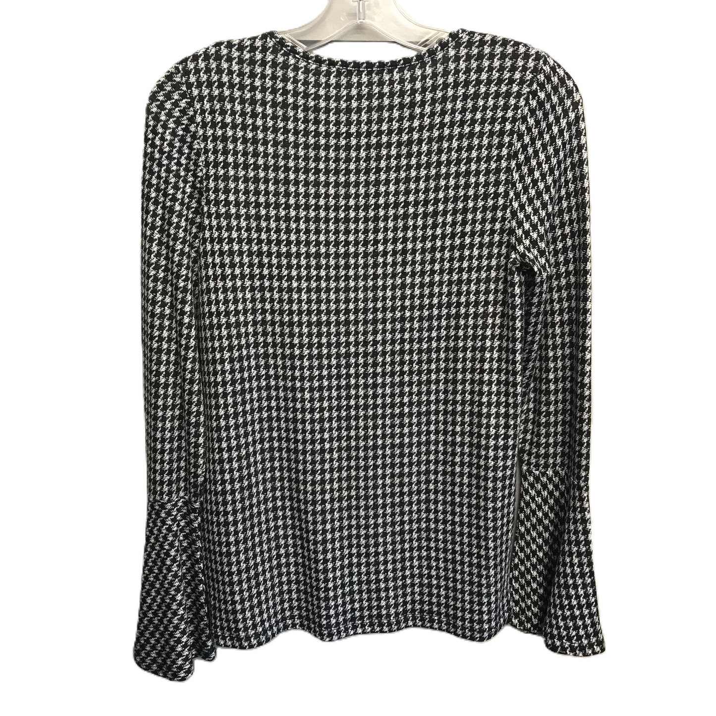 Black & White Top Long Sleeve By Michael By Michael Kors, Size: Xs