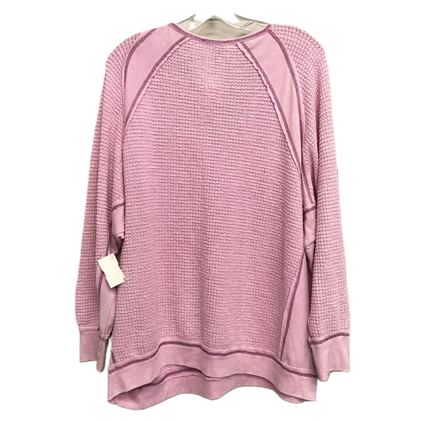 Top Long Sleeve By She + Sky In Purple, Size: Xl